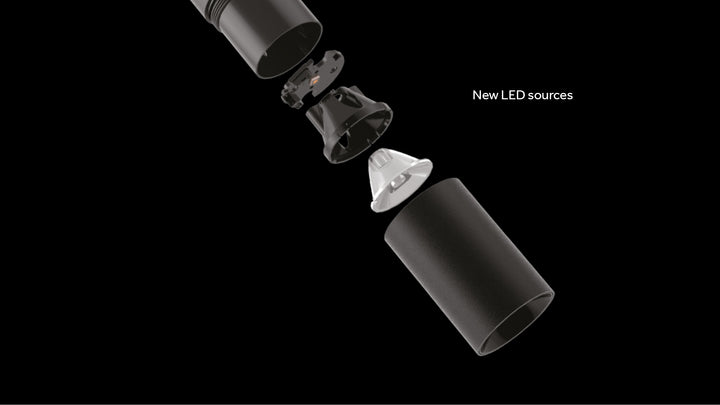 Yori Semi-recessed - Pro (Professional Ceiling recessed downlight - Reggiani)