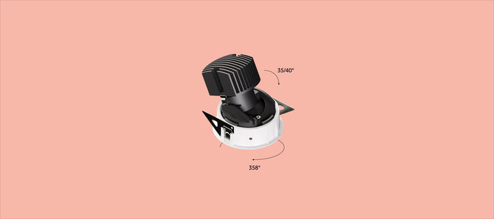 Mood Pro Adjustable Round (Professional Ceiling recessed downlight - Reggiani)