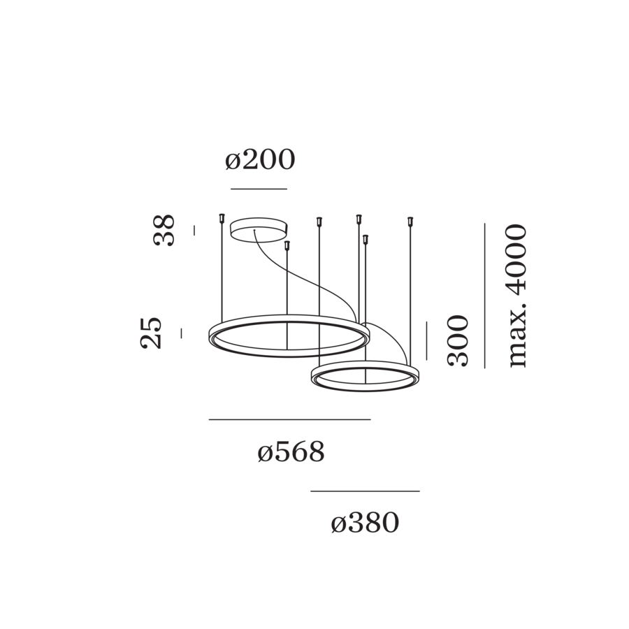 KUJO 2.1 (Ceiling Suspended - Wever & Ducre)