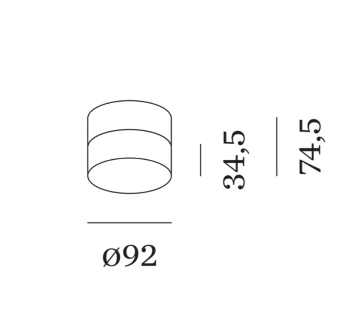 MIRBI SURFACE 1.0 (Ceiling General Light - Wever & Ducre)
