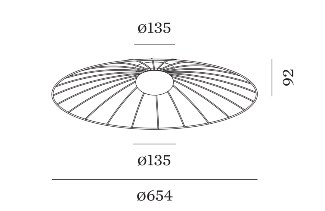 CLOCK 3.0  (Ceiling Light - Wever & Ducre)