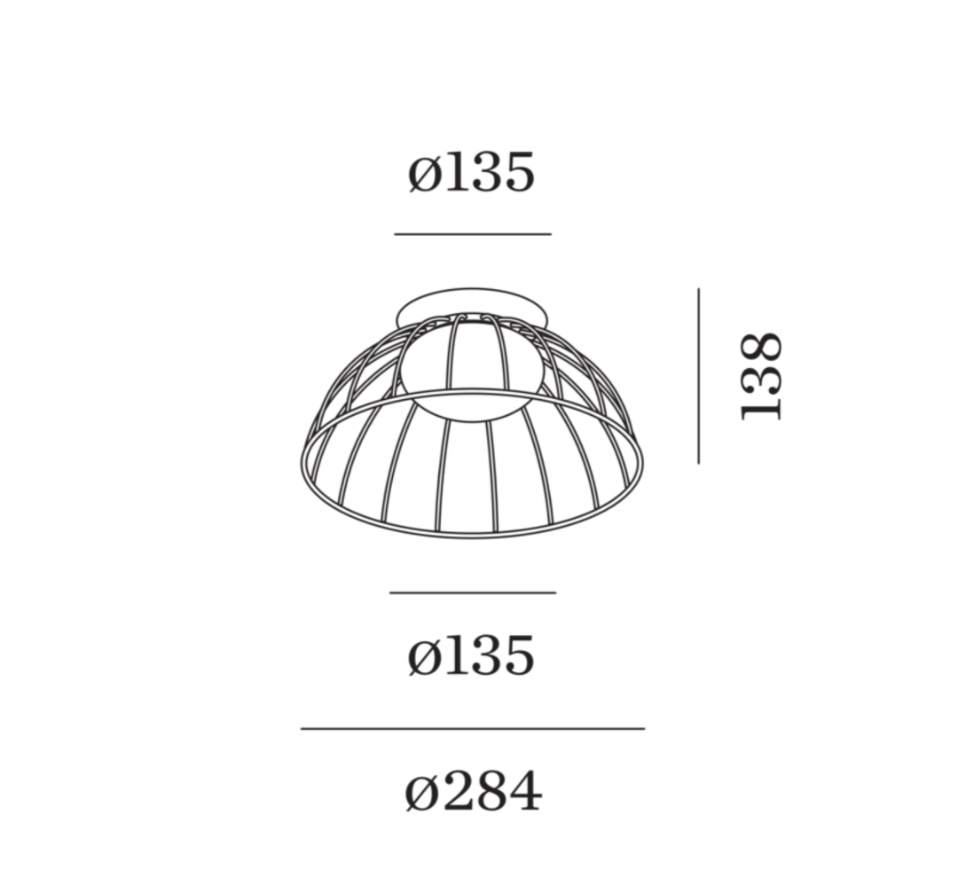 CLOCK 1.0  (Ceiling Light - Wever & Ducre)
